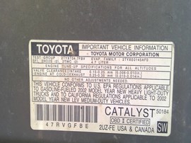 2002 TOYOTA LAND CRUISER, GRAY, 4.7L, AT, 4WD,  Z26286